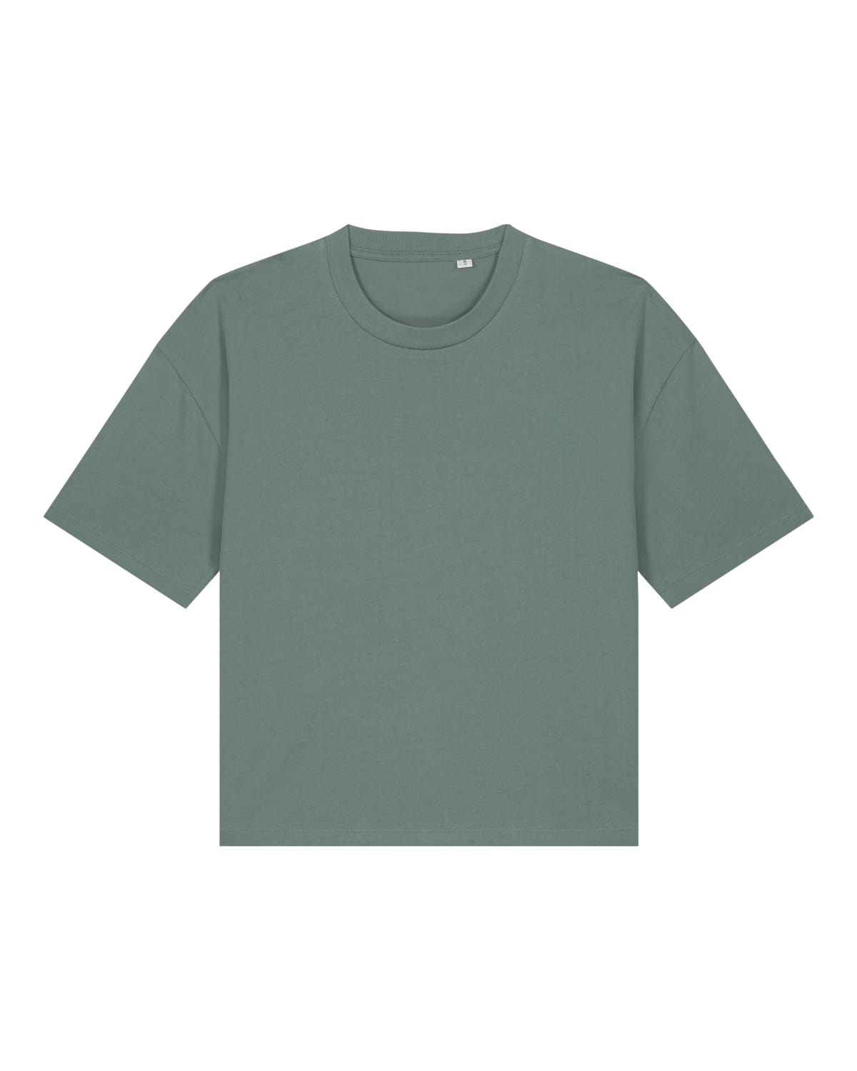 Muted Sage Cropped T-Shirt – Herstelleransicht vorne