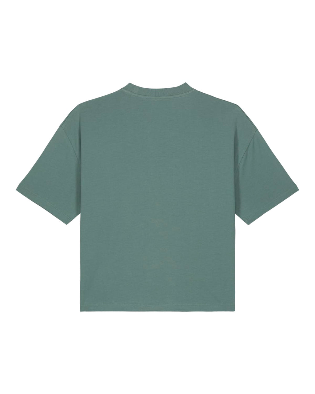 Muted Sage Cropped T-Shirt – Herstelleransicht hinten
