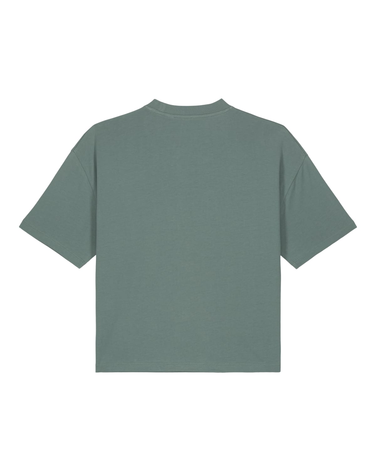 Muted Sage Cropped T-Shirt – Herstelleransicht hinten