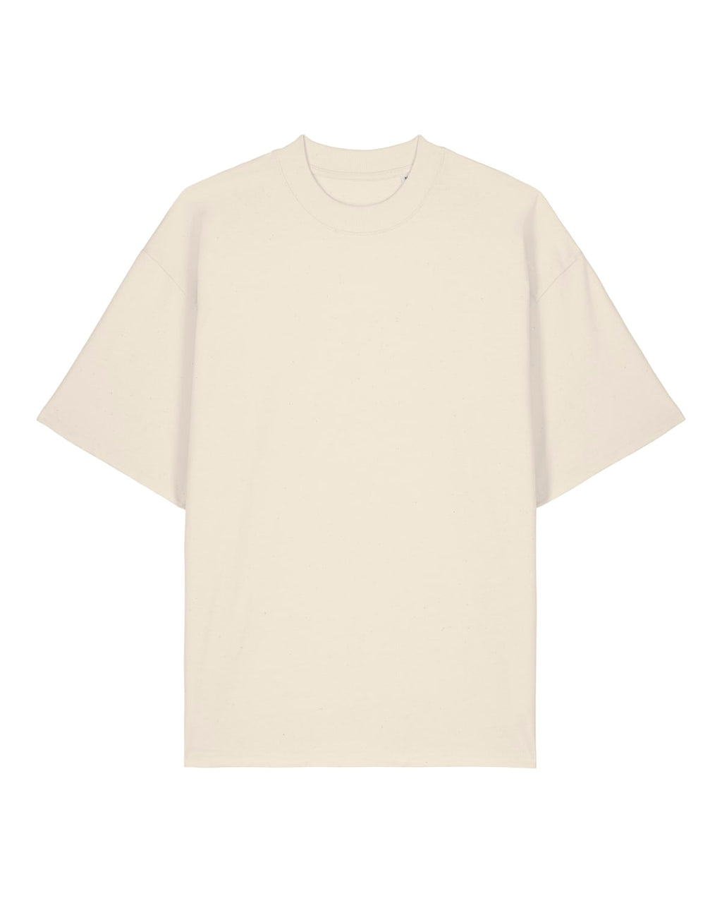 Natural Raw Heavyweight Oversized T-Shirt – Herstellerbild Vorderansicht