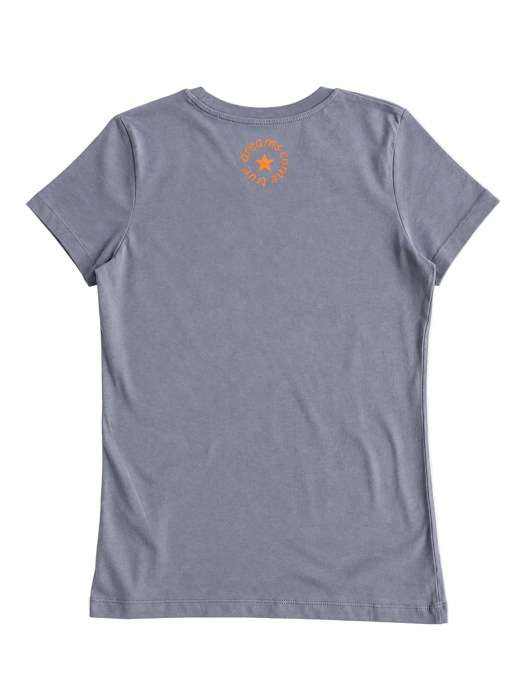 MORE AMORE Blue Grey Unisex T-Shirt ONE OF ONE – offene Rückansicht
