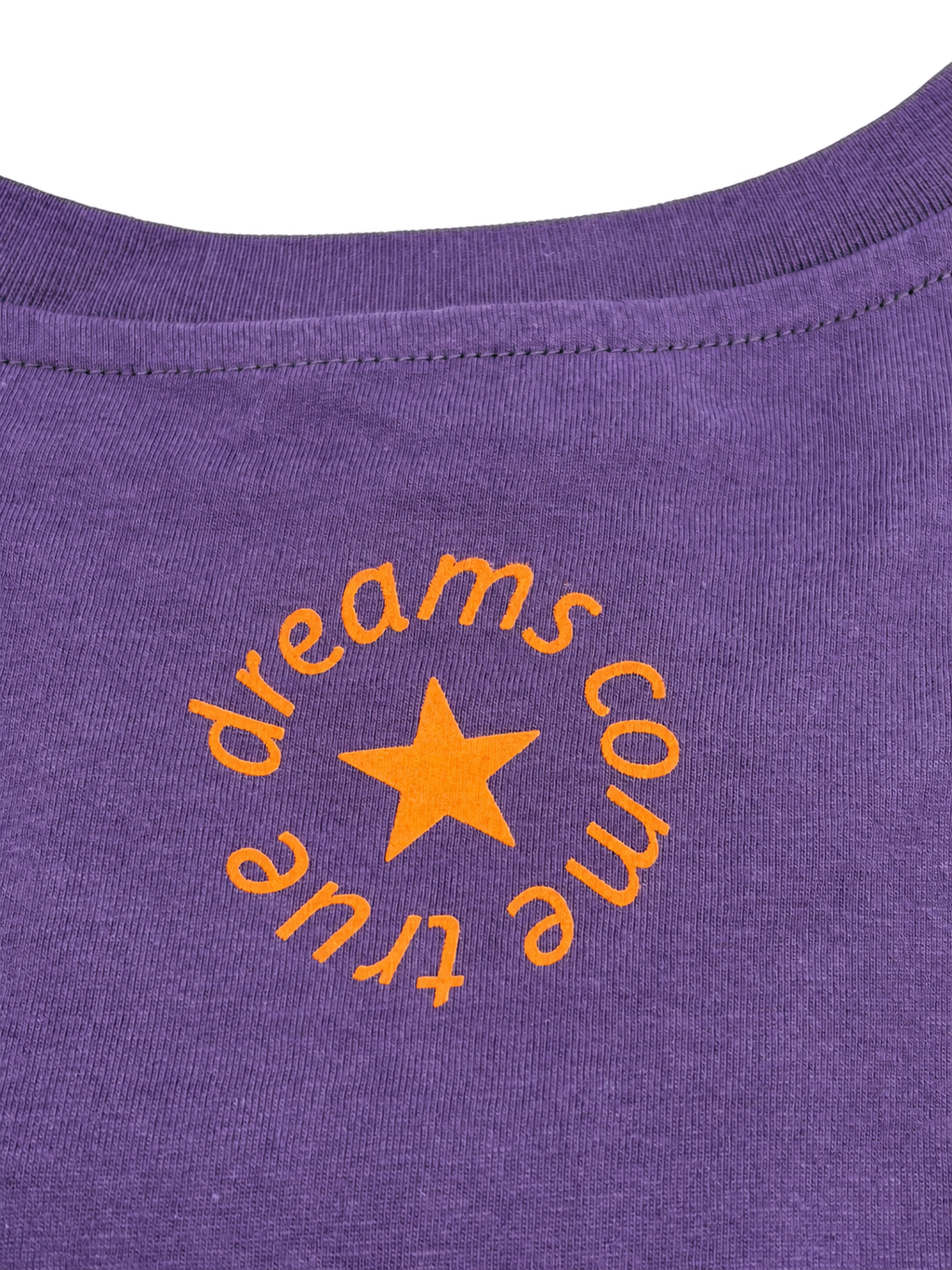 MORE AMORE Deep Purple 2 OF 2 Unisex T-Shirt – Nackenprint Detail